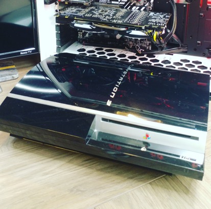 playstation 3 found in a dumpster