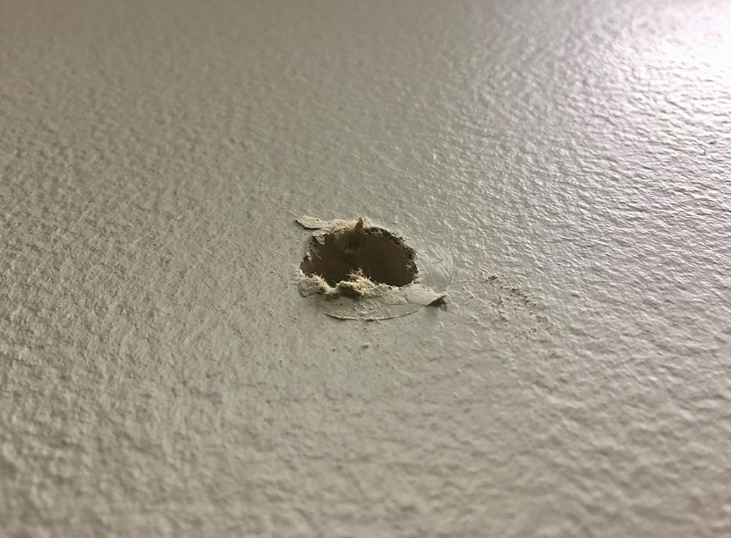 hole in drywall
