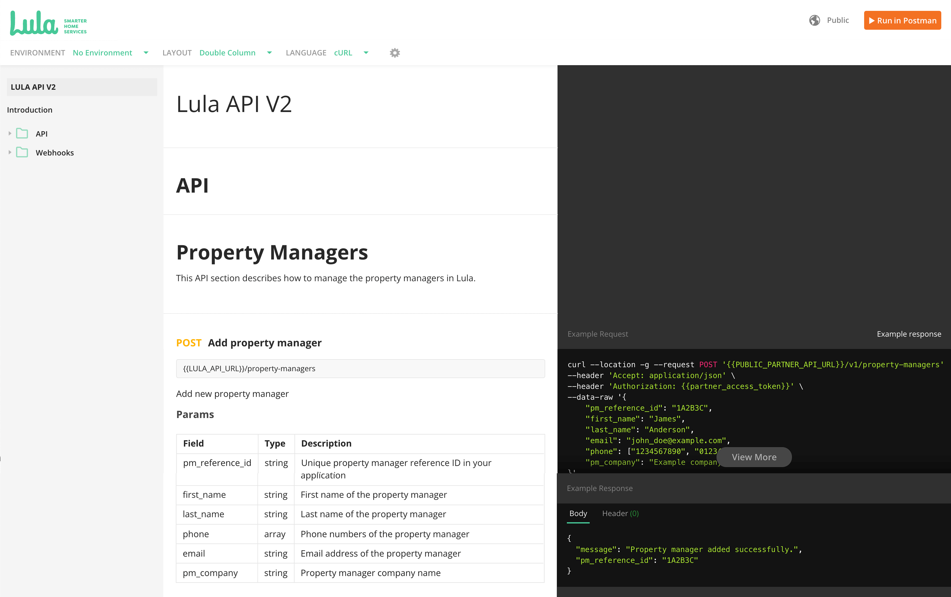 Lula Partner API