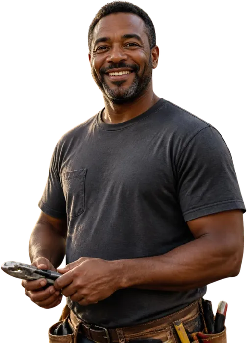 A vetted Lula maintenance Pro holding a pair of pliers